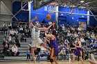 MBBall vs Emerson  Wheaton College Men's Basketball vs Emerson College is the first round of the NEWMAC Basketball Championships. - Photo By: KEITH NORDSTROM : Wheaton, basketball, NEWMAC MBBall2024